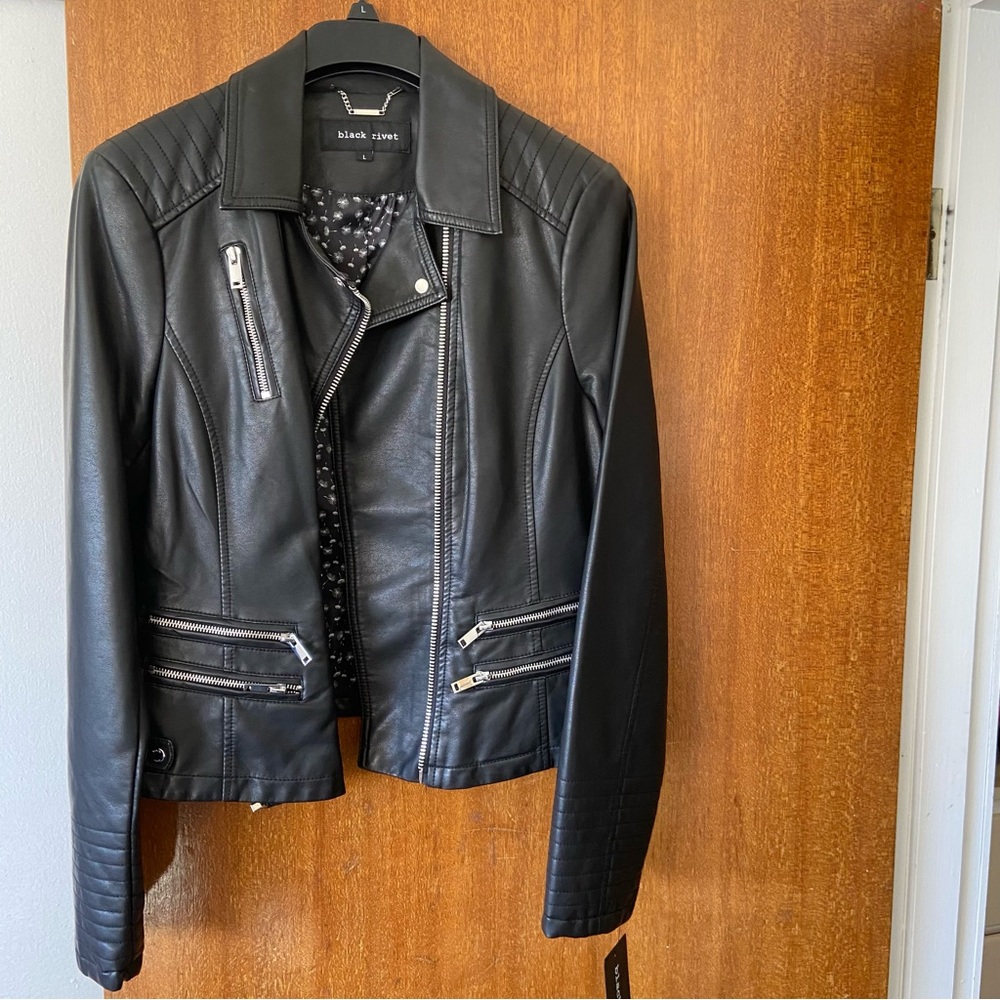Brand new Black River leather jacket purchased at Wilson Leather